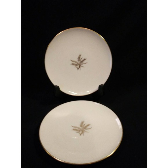 1 LENOX WHEAT B & B PLATE 6 1/4" IVORY BONE CHINA - Picture 2 of 7